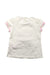 A White Short Sleeve Tops from Nicholas & Bears in size 3T for girl. (Back View)
