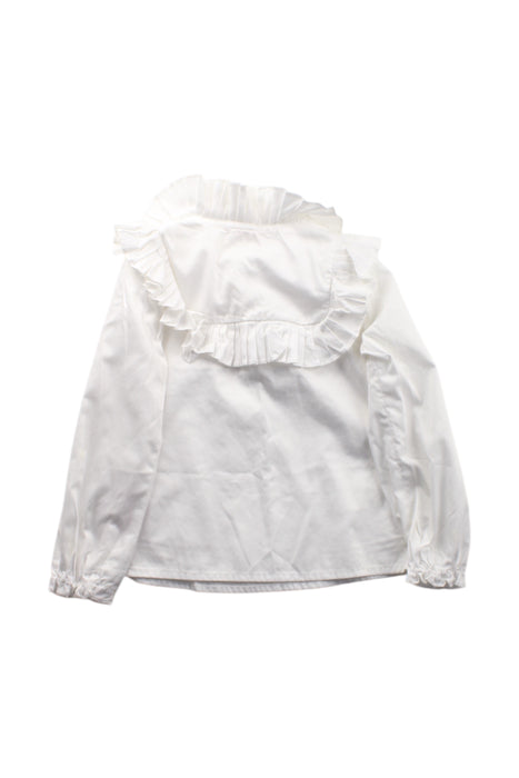 A White Long Sleeve Shirts from Nicholas & Bears in size 4T for girl. (Back View)