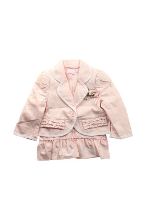 A Pink Blazers from Nicholas & Bears in size 2T for girl. (Front View)