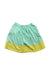 A Green Mid Skirts from Crewcuts in size 6T for girl. (Back View)