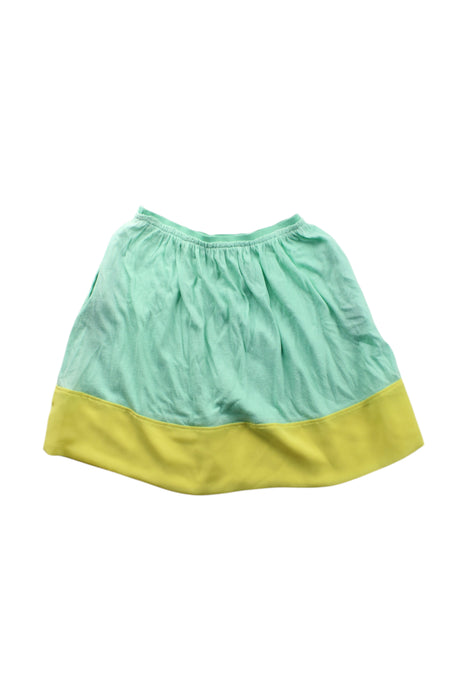A Green Mid Skirts from Crewcuts in size 6T for girl. (Back View)