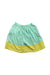 A Green Mid Skirts from Crewcuts in size 6T for girl. (Back View)