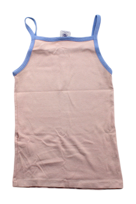 A Blue Sleeveless Tops from Petit Bateau in size 6T for neutral. (Back View)