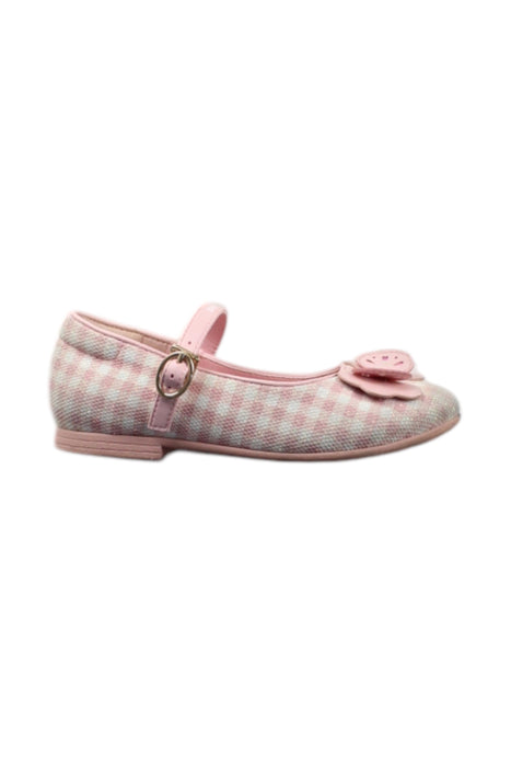 A Pink Flats from Dr. Kong in size 5T for girl. (Front View)