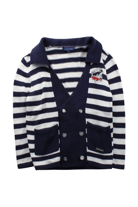 A Navy Cardigans from Nicholas & Bears in size 4T for boy. (Front View)