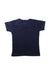 A Navy Short Sleeve T Shirts from Petit Bateau in size 6T for neutral. (Back View)