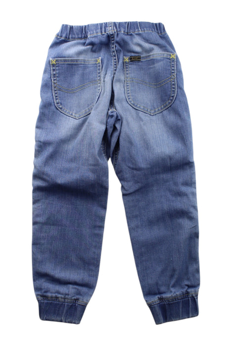 A Blue Casual Pants from Lee in size 4T for neutral. (Back View)