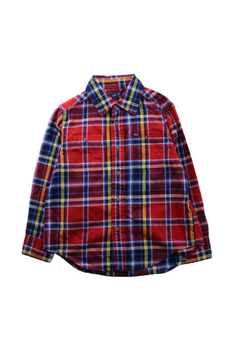 A Multicolour Long Sleeve Shirts from Polo Ralph Lauren in size 4T for boy. (Front View)