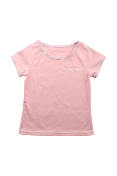 A Pink Active Tops from Moody Tiger in size 2T for neutral. (Front View)