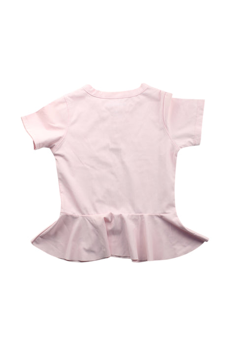 A Pink Short Sleeve Tops from Moody Tiger in size 2T for girl. (Back View)