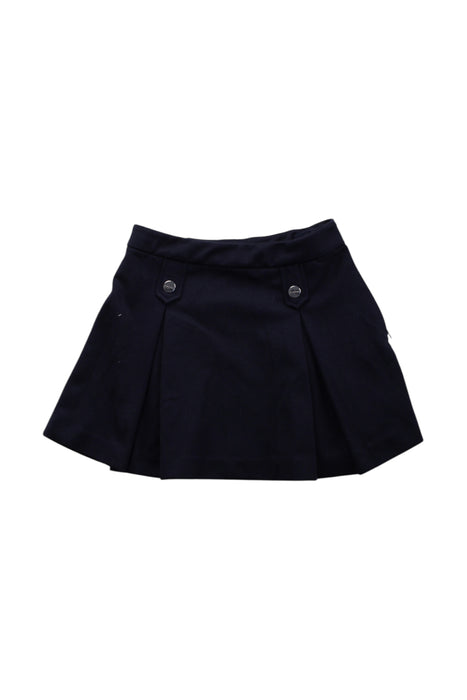 A Navy Short Skirts from Jacadi in size 5T for girl. (Front View)