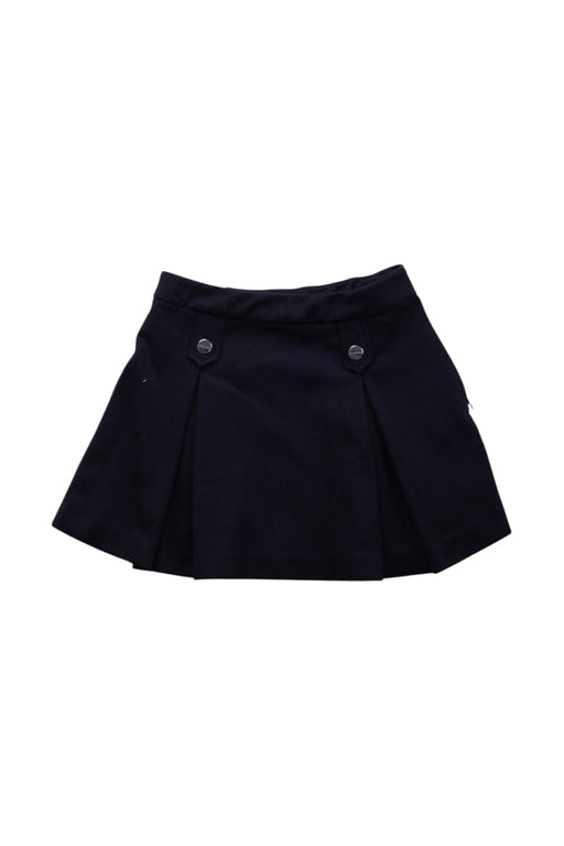 A Navy Short Skirts from Jacadi in size 5T for girl. (Front View)