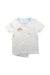 A White Short Sleeve T Shirts from Moody Tiger in size 4T for neutral. (Front View)