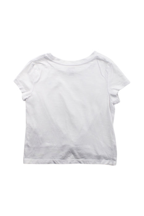 A White Short Sleeve Tops from Polo Ralph Lauren in size 4T for girl. (Back View)