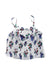 A White Sleeveless Tops from Seed in size 4T for girl. (Front View)