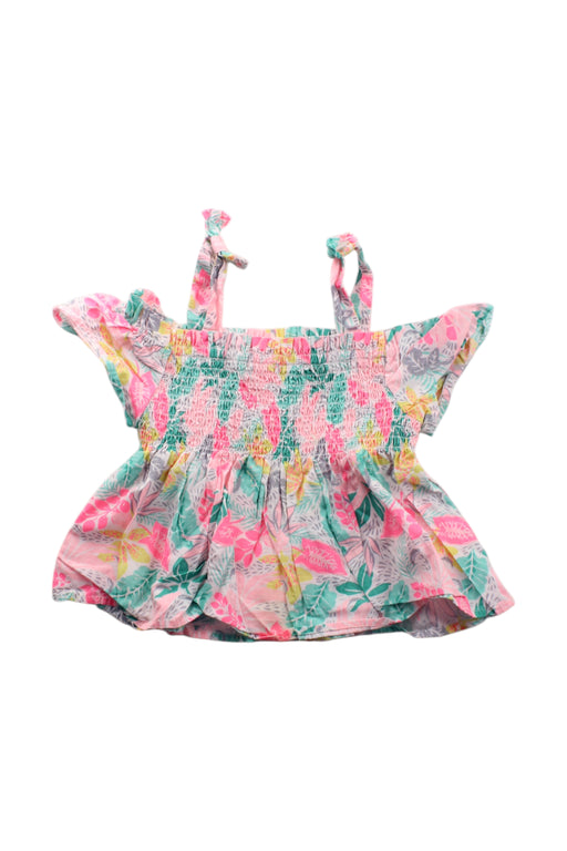 A Multicolour Sleeveless Tops from Tommy Bahama in size 4T for girl. (Front View)