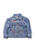 A Blue Lightweight Jackets from Seed in size 3T for girl. (Front View)