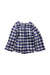 A Blue Long Sleeve Shirts from Petit Bateau in size 6-12M for neutral. (Back View)