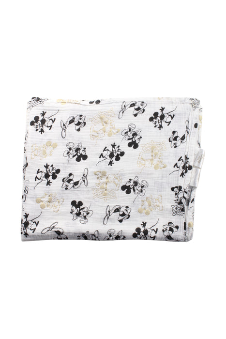 A Black Swaddles from Aden & Anais in size O/S for neutral. (Front View)