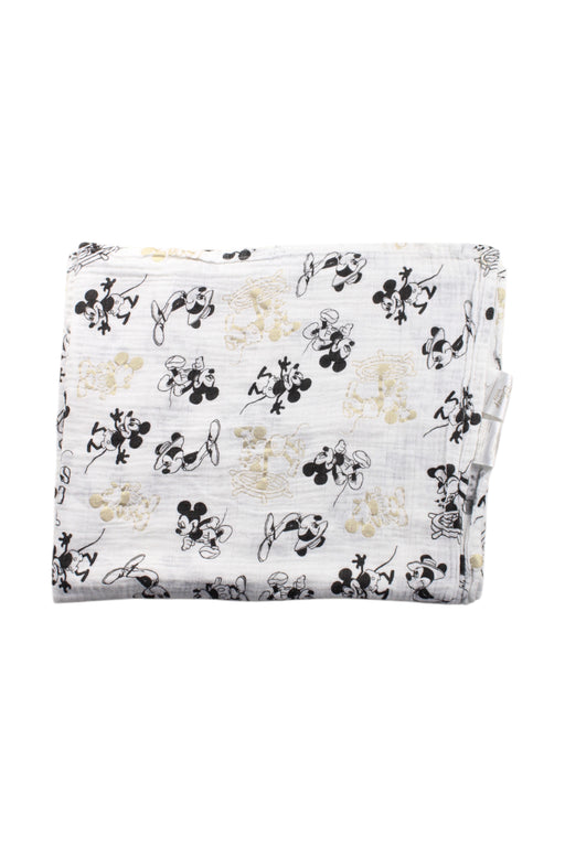 A Black Swaddles from Aden & Anais in size O/S for neutral. (Front View)