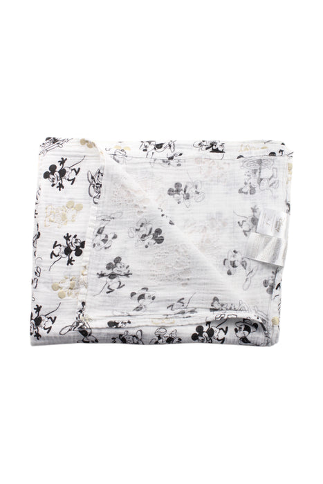 A Black Swaddles from Aden & Anais in size O/S for neutral. (Back View)