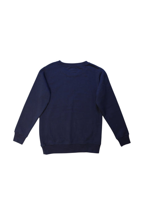 A Navy Crewneck Sweatshirts from Lee in size 8Y for neutral. (Back View)