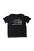 A Black Short Sleeve T Shirts from The North Face in size 7Y for boy. (Front View)