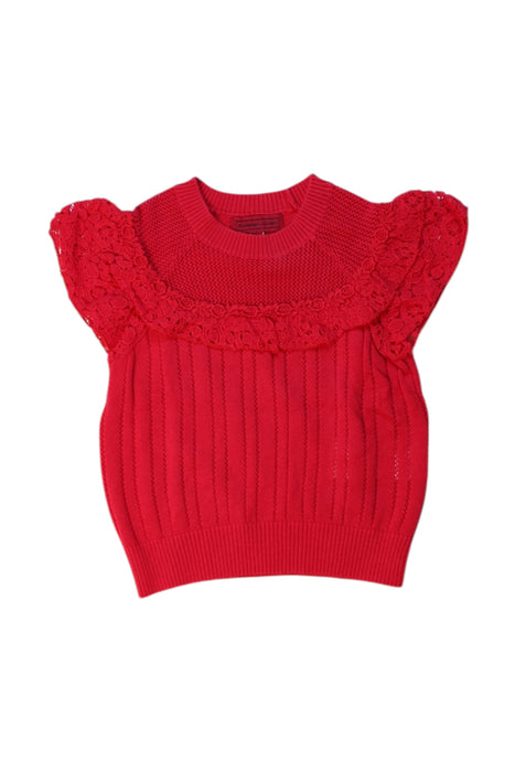 A Red Sleeveless Tops from Nicholas & Bears in size 2T for girl. (Front View)