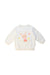 A White Crewneck Sweatshirts from Balabala in size 18-24M for girl. (Front View)