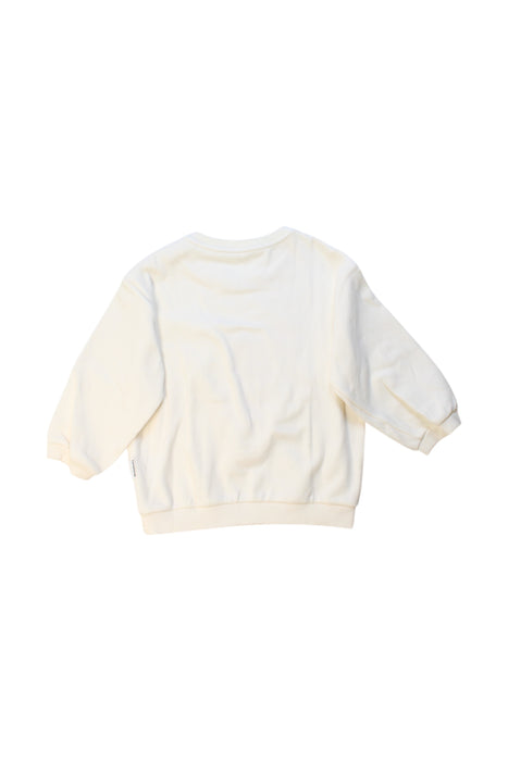 A White Crewneck Sweatshirts from Balabala in size 18-24M for girl. (Back View)