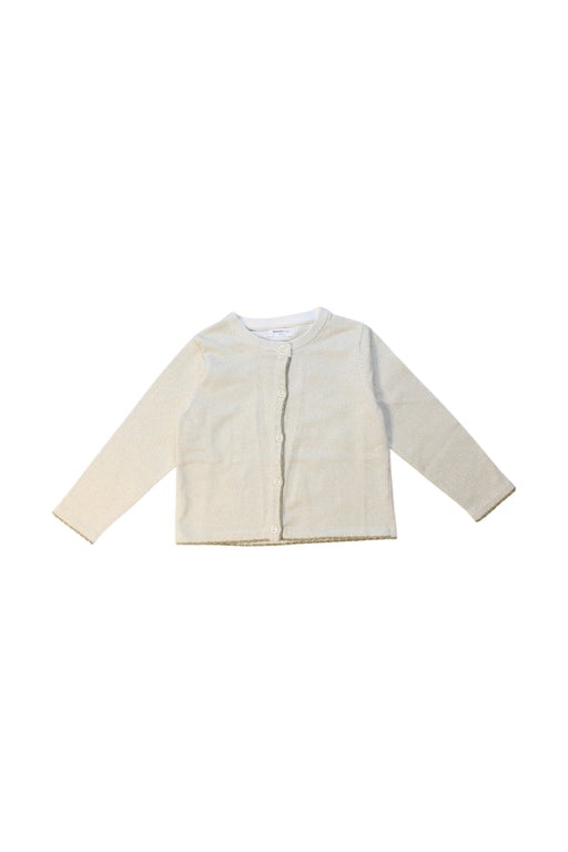 A Ivory Long Sleeve Tops from Balabala in size 3T for girl. (Front View)