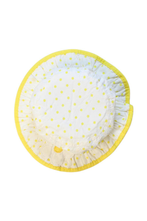 A White Sun Hats from Chicco in size 12-18M for girl. (Front View)