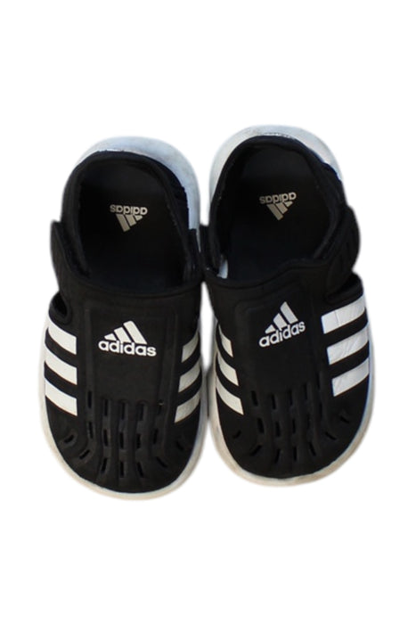 A Black Sneakers from Adidas in size 18-24M for boy. (Back View)