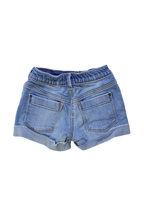 A Blue Shorts from Crewcuts in size 4T for girl. (Back View)