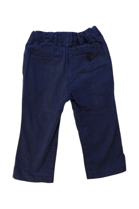 A Navy Casual Pants from Crewcuts in size 2T for boy. (Back View)