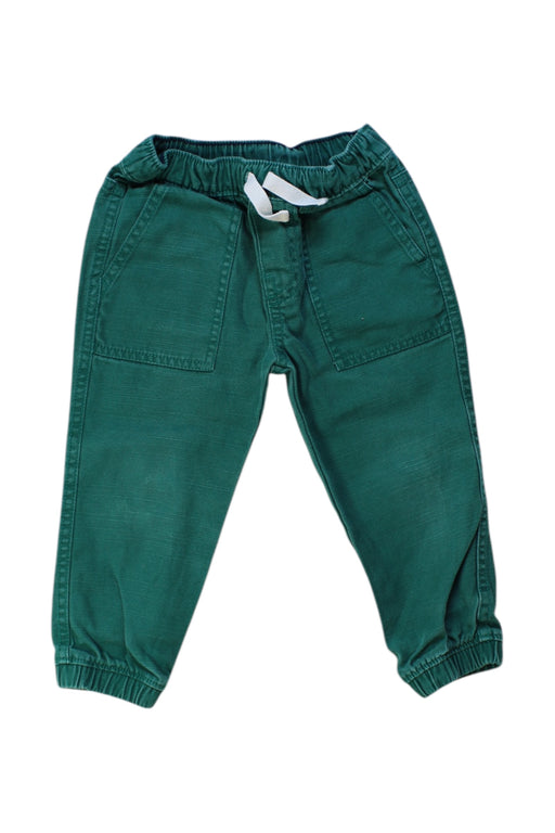 A Green Casual Pants from Tea in size 2T for boy. (Front View)