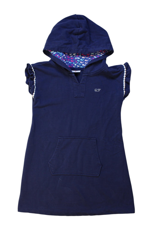 A Navy Short Sleeve Dresses from Vineyard Vines in size 5T for girl. (Front View)