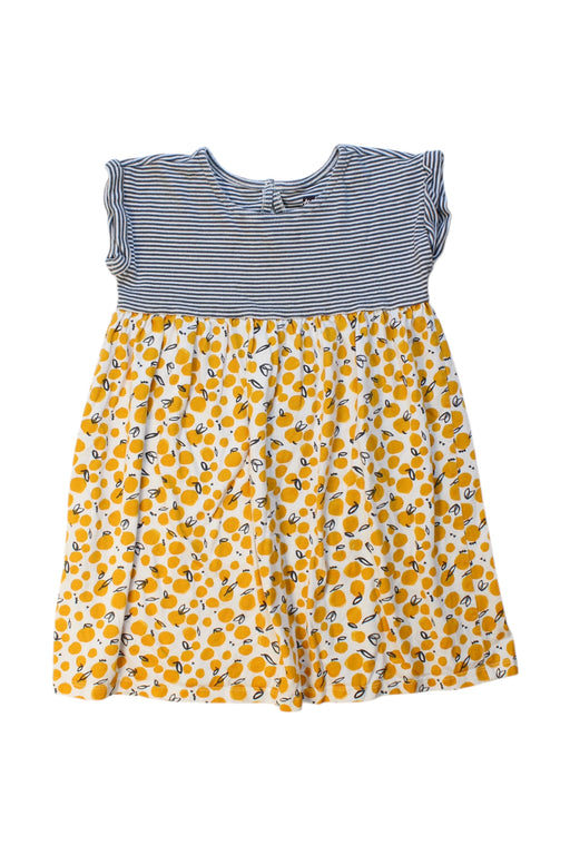 A Multicolour Short Sleeve Dresses from Tea in size 5T for girl. (Front View)