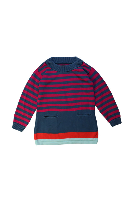 A Multicolour Sweater Dresses from Tea in size 5T for girl. (Front View)