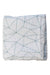 A White Blankets from Aden & Anais in size O/S for neutral. (Front View)