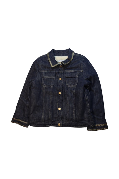 A Blue Lightweight Jackets from Dior in size 5T for neutral. (Front View)