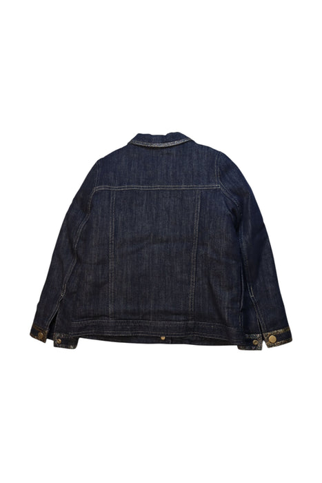 A Blue Lightweight Jackets from Dior in size 5T for neutral. (Back View)
