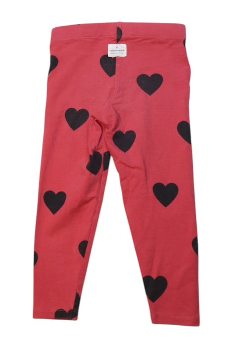 A Red Leggings from Country Road in size 2T for girl. (Back View)