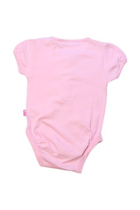 A Pink Short Sleeve Bodysuits from Jojo Maman Bébé in size 3-6M for neutral. (Back View)