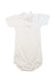 A White Short Sleeve Bodysuits from Petit Bateau in size 12-18M for neutral. (Front View)