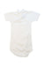 A White Short Sleeve Bodysuits from Petit Bateau in size 12-18M for neutral. (Back View)