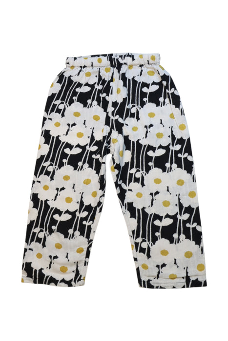 A Black Casual Pants from Sou Sou in size 3T for neutral. (Front View)