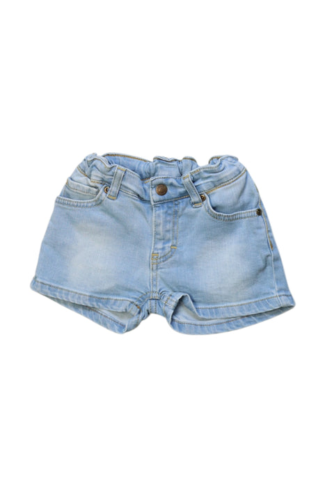 A Blue Shorts from Ebbe in size 3T for neutral. (Front View)