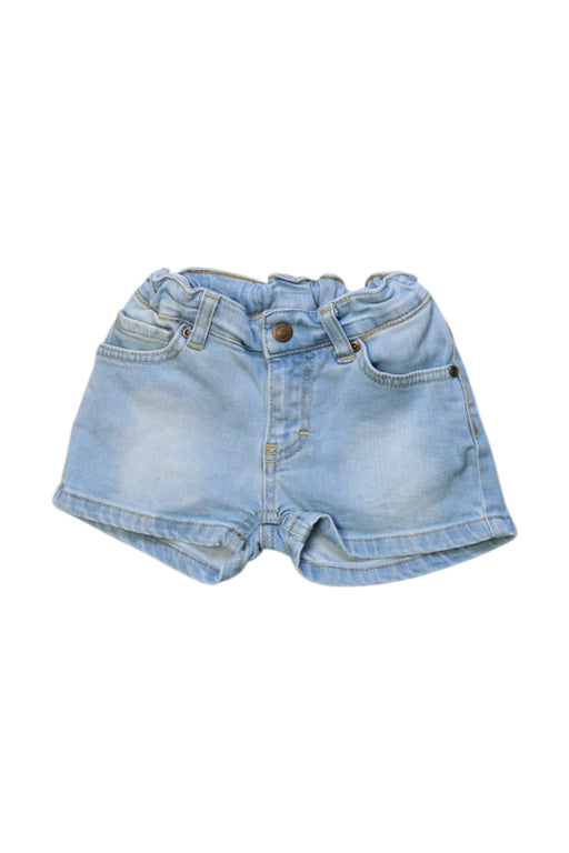 A Blue Shorts from Ebbe in size 3T for neutral. (Front View)