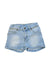 A Blue Shorts from Ebbe in size 4T for neutral. (Front View)